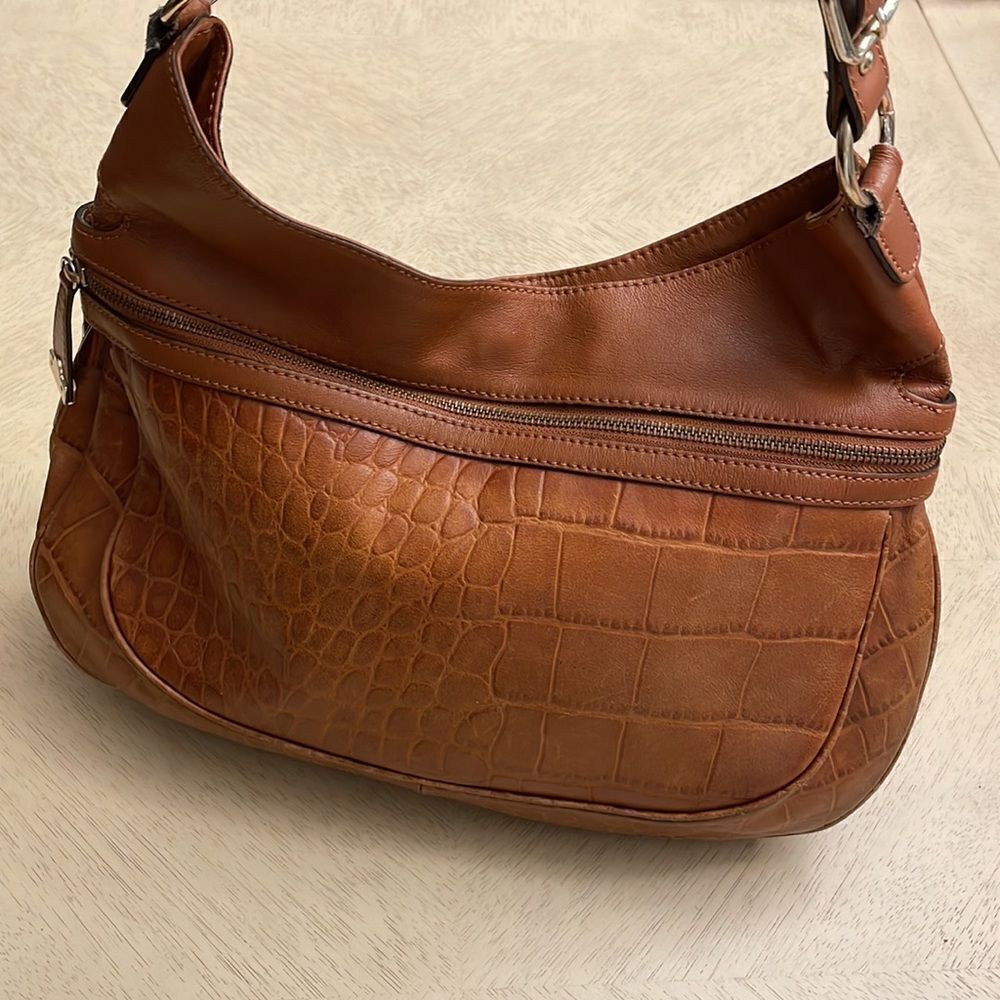 Antonio Melani Brown Leather Purse